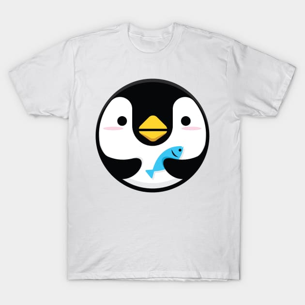 Bibipew the gaming penguin T-Shirt by Lemongraphic